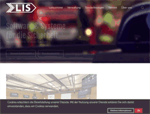 Tablet Screenshot of lis-gmbh.com